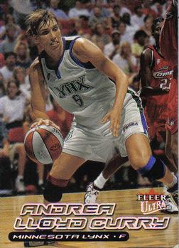 2000 Ultra WNBA #40 Andrea Lloyd Curry Front