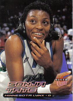 2000 Ultra WNBA #80 Sonja Tate Front