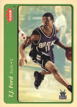 2004-05 Fleer Tradition - Green #27 T.J. Ford Front