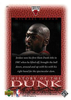 1999-00 Upper Deck Legends #68 Michael Jordan Back