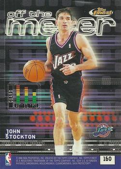 2000-01 Finest #160 Jason Kidd / John Stockton Back