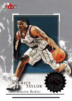 2000-01 Fleer Authority #42 Maurice Taylor Front