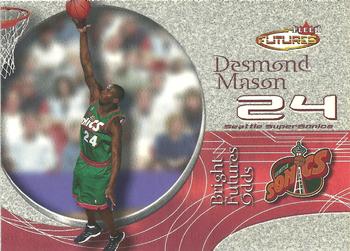 2000-01 Fleer Futures #241 Desmond Mason Front