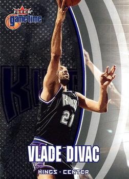 2000-01 Fleer Game Time #15 Vlade Divac Front
