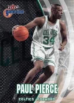 2000-01 Fleer Game Time #60 Paul Pierce Front