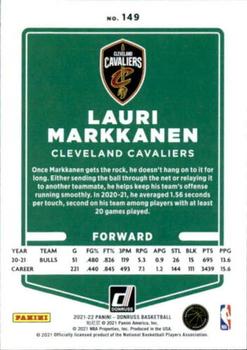 2021-22 Donruss #149 Lauri Markkanen Back