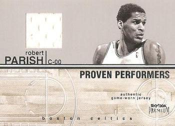 2004-05 SkyBox Premium - Proven Performers Jerseys #PRJ-RP Robert Parish Front