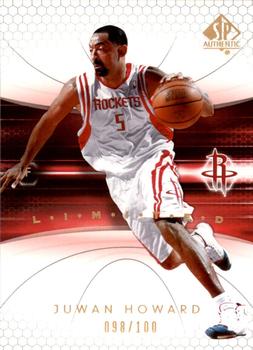 2004-05 SP Authentic - Limited #28 Juwan Howard Front