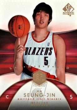 2004-05 SP Authentic - Limited #134 Ha Seung-Jin Front