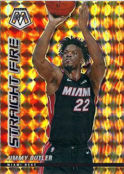 2020-21 Panini Mosaic - Straight Fire #20 Jimmy Butler Front