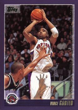 2000-01 Topps #50 Vince Carter Front