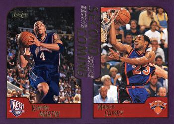 2000-01 Topps #295 Kenyon Martin / Marcus Camby Front