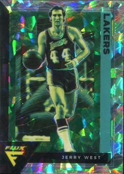 2020-21 Panini Flux - Fanatics Cracked Ice #193 Jerry West Front