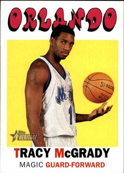 2000-01 Topps Heritage #3 Tracy McGrady Front