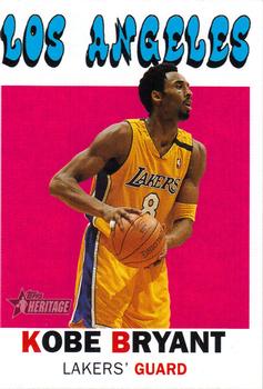 2000-01 Topps Heritage #7 Kobe Bryant Front