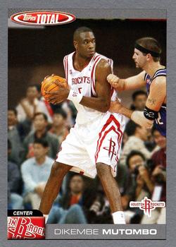 2004-05 Topps Total - Silver #116 Dikembe Mutombo Front