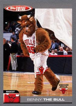 2004-05 Topps Total - Silver #423 Benny the Bull Front