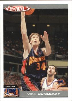 2004-05 Topps Total - Team Checklists #TTC9 Mike Dunleavy Jr. Front