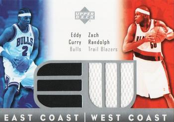 2004-05 Upper Deck - East Coast/West Coast #EW-CR Eddy Curry / Zach Randolph Front