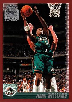 2000-01 Topps Tipoff #22 Jerome Williams Front