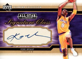 2004-05 Upper Deck All-Star Lineup - Signature Class #SC-KB Kobe Bryant Front