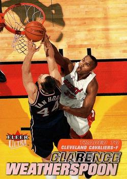 2000-01 Ultra #196 Clarence Weatherspoon Front