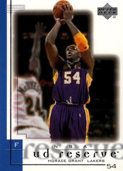 2000-01 UD Reserve #40 Horace Grant Front