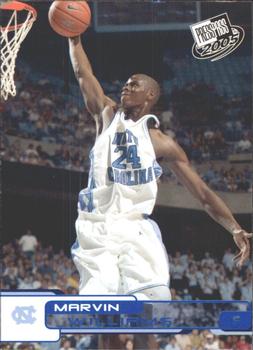 2005 Press Pass - Blue #B38 Marvin Williams Front