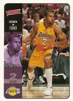 2000-01 Upper Deck Victory #102 Derek Fisher Front