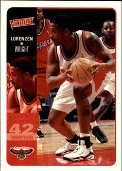 2000-01 Upper Deck Victory #8 Lorenzen Wright Front