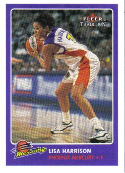 2001 Fleer Tradition WNBA #117 Lisa Harrison Front