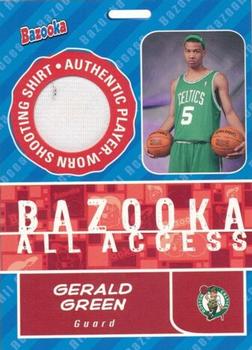 2005-06 Bazooka - All-Access Relics #BAA-GG Gerald Green Front