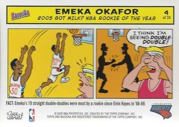 2005-06 Bazooka - Comics #4 Emeka Okafor Front