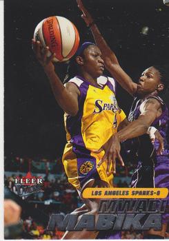 2001 Ultra WNBA #15 Mwadi Mabika Front