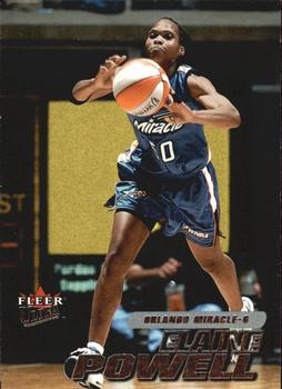 2001 Ultra WNBA #41 Elaine Powell Front