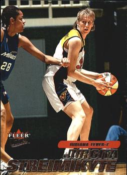 2001 Ultra WNBA #83 Jurgita Streimikyte Front