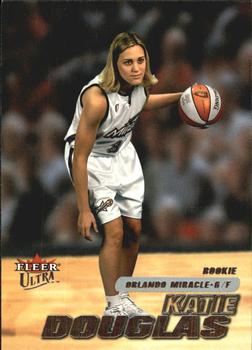 2001 Ultra WNBA #128 Katie Douglas Front