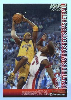 2005-06 Bowman - Chrome Refractors #98 Jermaine O'Neal Front