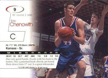 2001 SAGE #9 Eric Chenowith Back