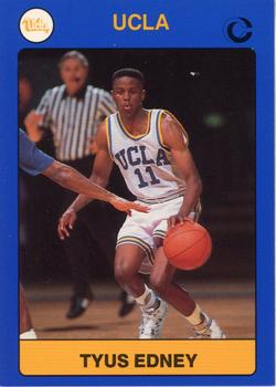 1991-92 Collegiate Collection UCLA #5 Tyus Edney Front