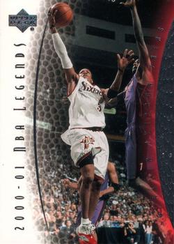 2000-01 Upper Deck Legends #40 Allen Iverson Front