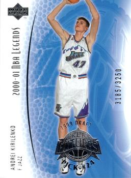 2000-01 Upper Deck Legends #109 Andrei Kirilenko Front