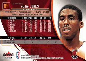 2001-02 E-X #84 Eddie Jones Back