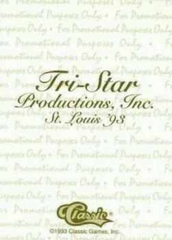 1993 Classic Draft Picks - 1993 Tri-Star Productions St. Louis #NNO Anfernee Hardaway Back