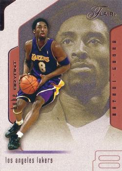 2001-02 Flair #8 Kobe Bryant Front