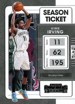 2021-22 Panini Contenders #74 Kyrie Irving Front