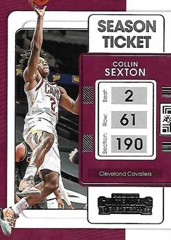 2021-22 Panini Contenders #86 Collin Sexton Front