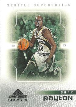 2001-02 Fleer Marquee #18 Gary Payton Front