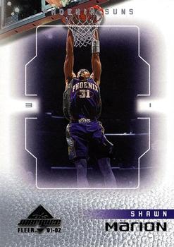 2001-02 Fleer Marquee #40 Shawn Marion Front