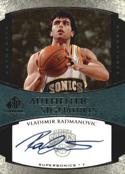 2005-06 SP Signature Edition - Signatures #AS-VR Vladimir Radmanovic Front